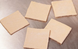 raw dough squares