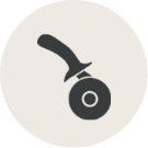 essential-tools-icon pizza cutter icon