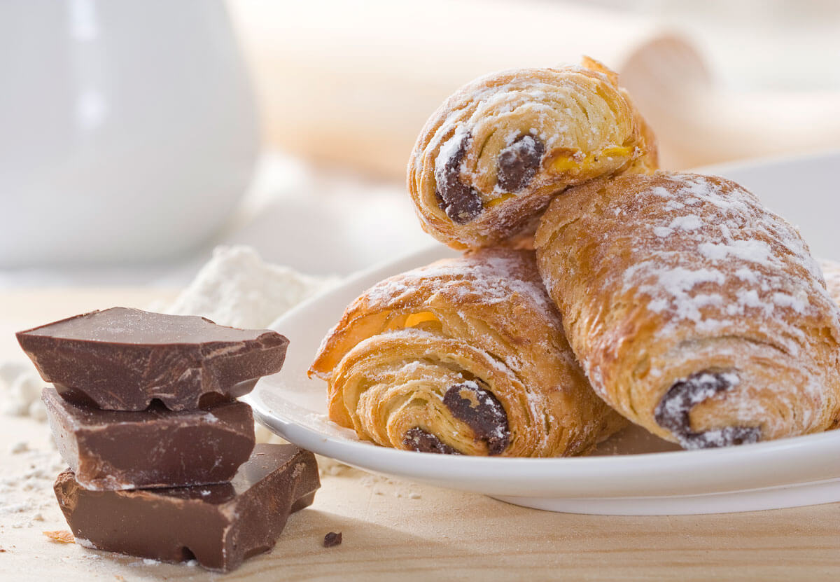 Chocolate Croissants Pain-au-Chocolat