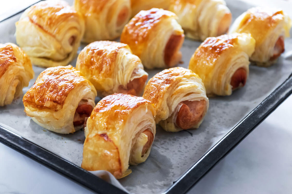 Sausage & Egg Rolls Image