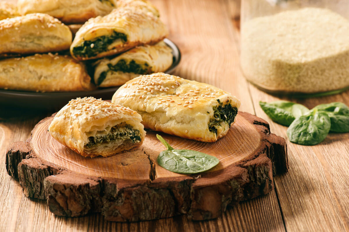 Spinach & Feta Puff Pastry Squares