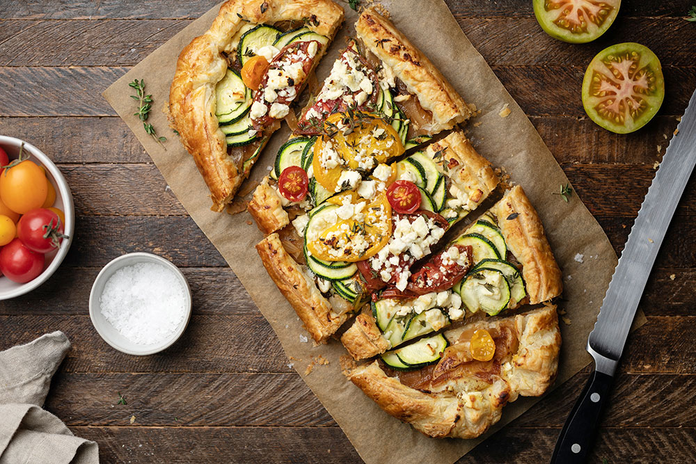 Pennant Veggie Flatbread Recipe