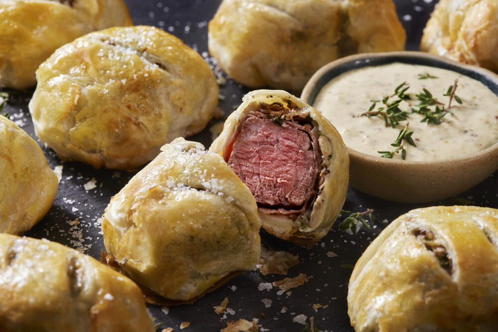 Mini Beef Wellington Bites